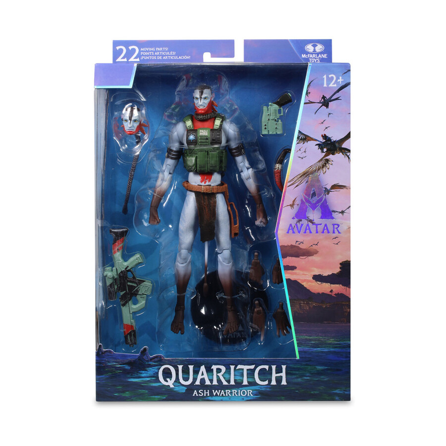 quaritch ash warrior avatar fire and ash 7 figure