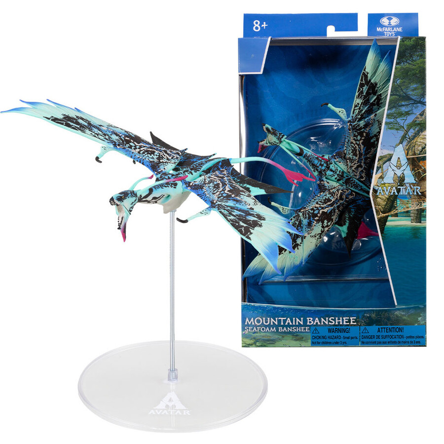 mountain banshee-seafoam banshee avatar the way of water world of pandora figure