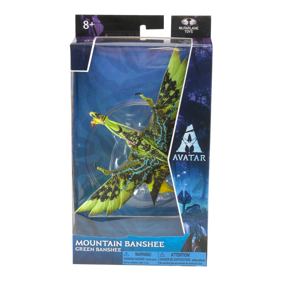 mountain banshee-green banshee avatar movie world of pandora figure
