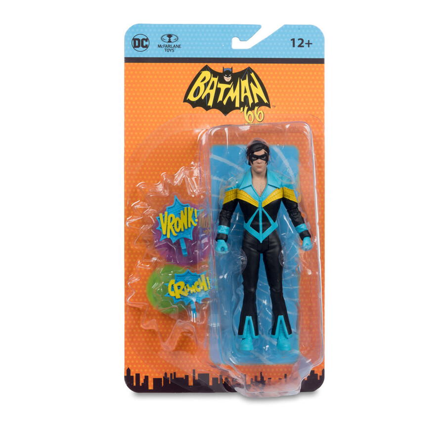 nightwing dc retro batman 66 comic 6 figure