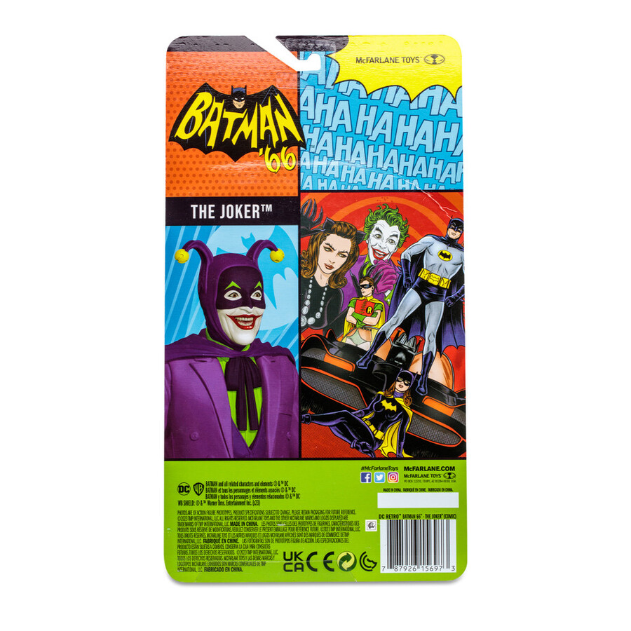the joker dc retro batman 66 comic 6 figure