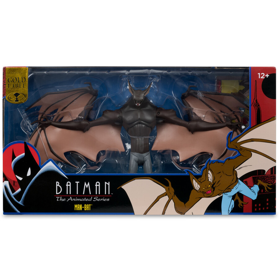 man-bat batman the animated series adventures gold label 6 figure