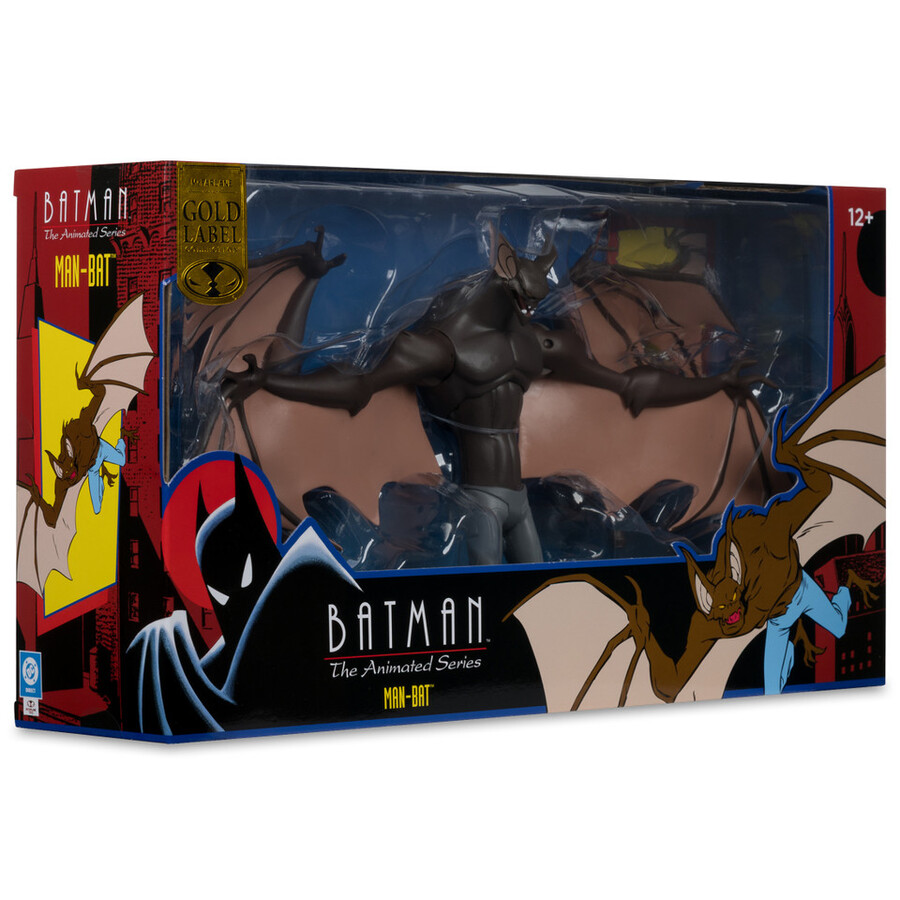 man-bat batman the animated series adventures gold label 6 figure