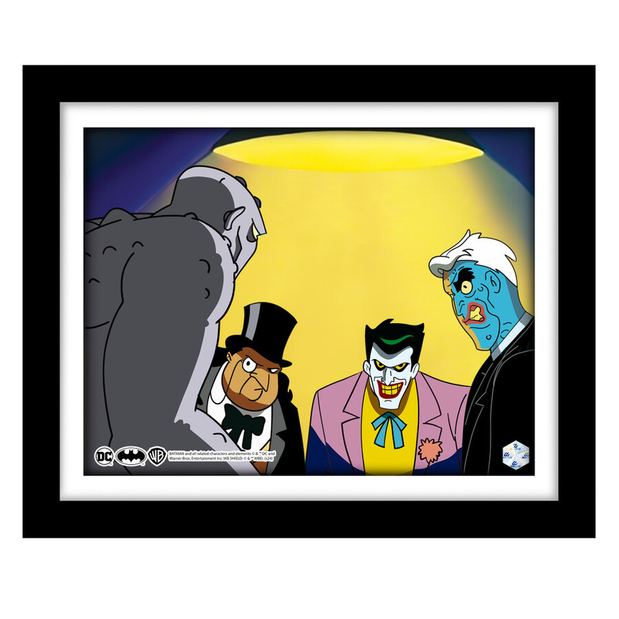 almost got im 1101 batman animation cel art scene