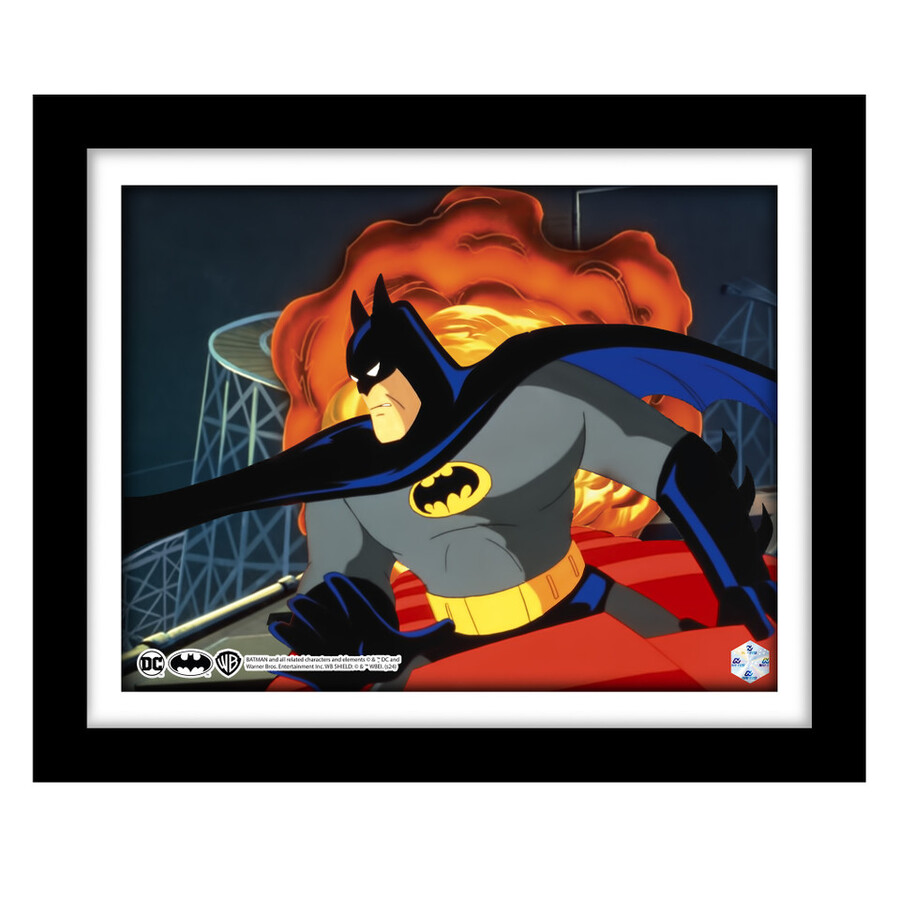 be a clown 1010 batman animation cel art scene