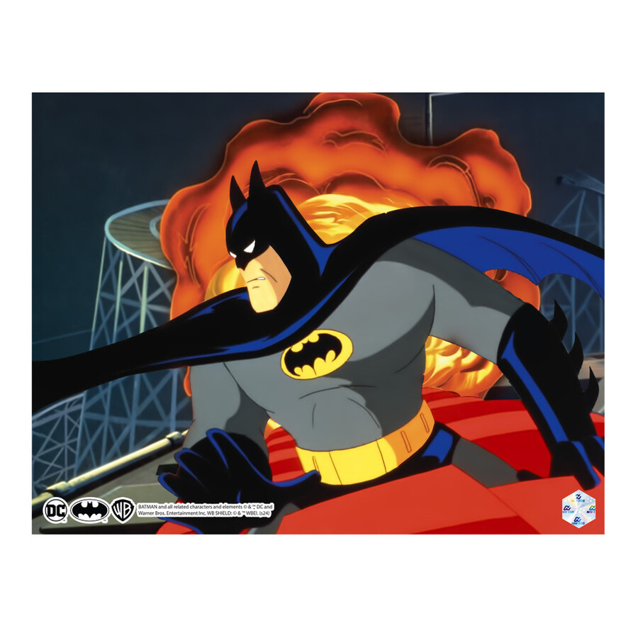 be a clown 1010 batman animation cel art scene