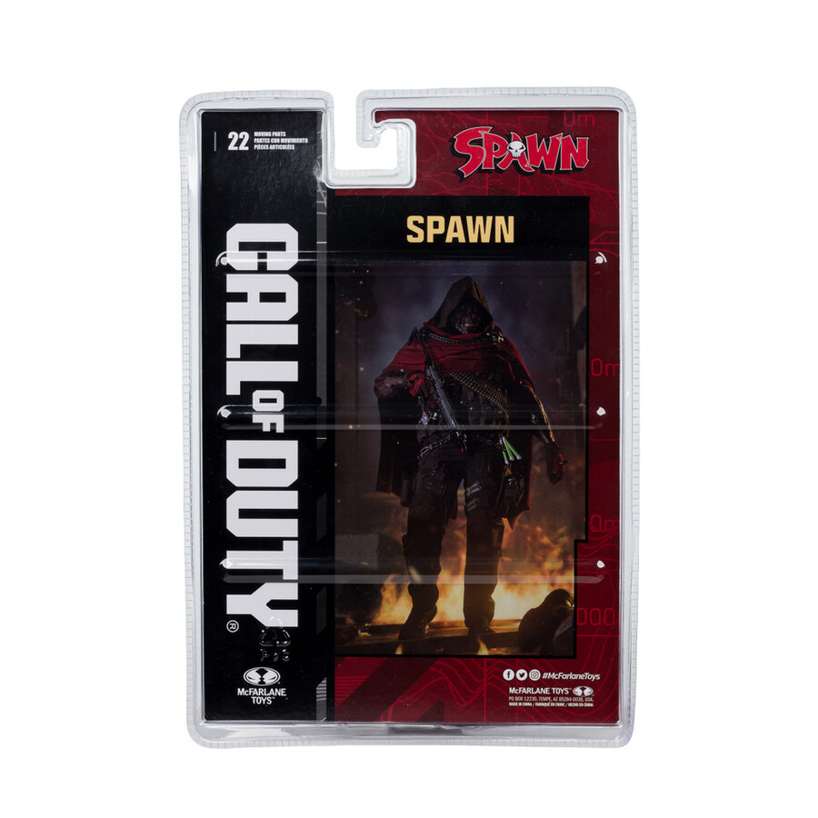 burned spawn call of duty autograph series gold label 7 figure