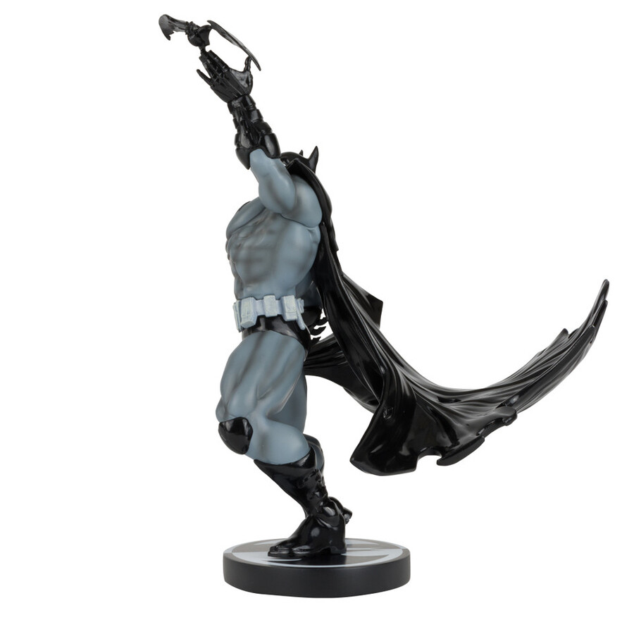 batman black white-batman by freddie williams ii 7 resin statue