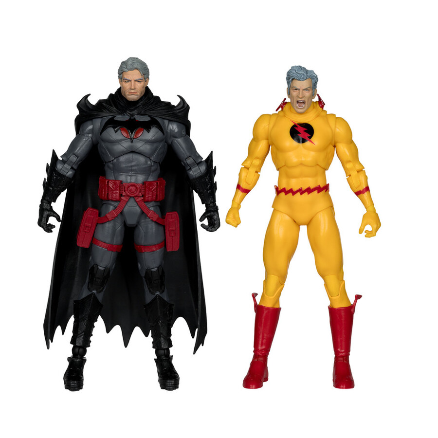 batman vs professor zoom flashpoint autograph series gold label 2-pack 7 figure