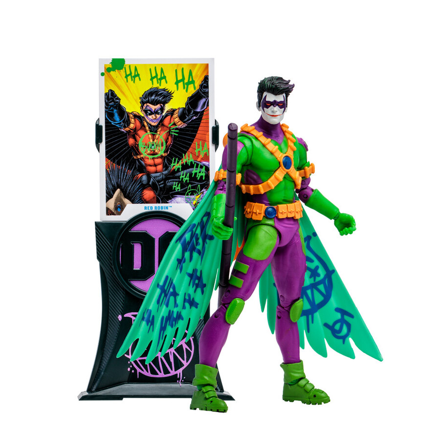 red robin jokerized gold label 7 figure