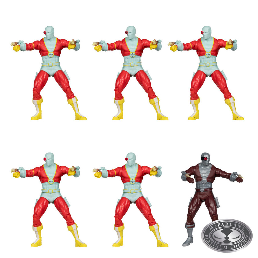 deadshot dc classic mcfarlane collector edition factory sealed case 6 w chase