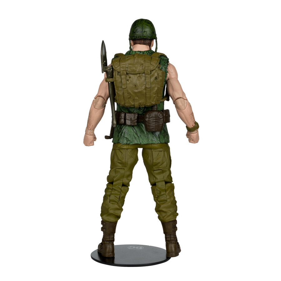 sergeant rock dc classic mcfarlane collector edition 7 figure