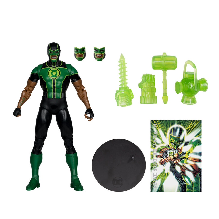 green lantern simon bazgreen lantern simon baz autograph gold labelgrid forever evilmister terrific jsasuperman superman movie 1978 mcfarlane collector edition bundle 5 7 figures