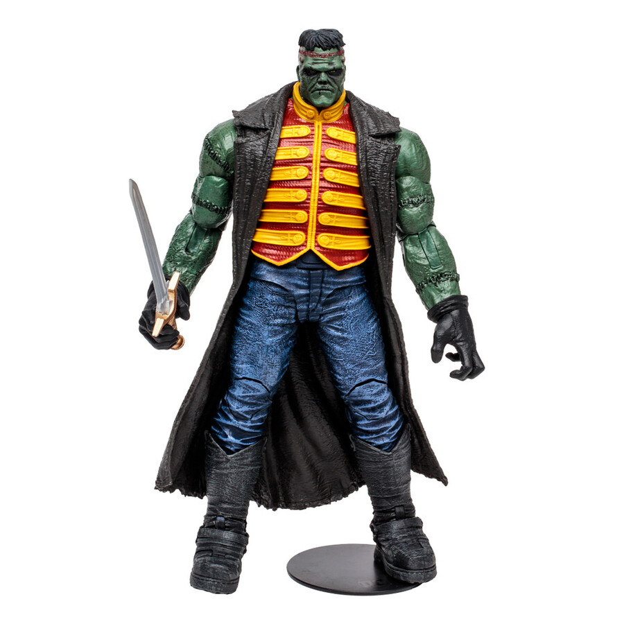 frankenstein dc multiverse seven soldiers of victory mega figure