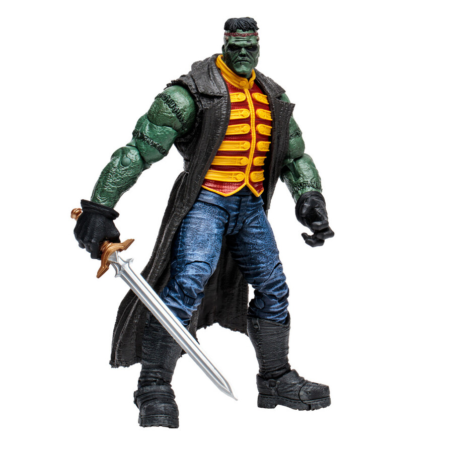 frankenstein dc multiverse seven soldiers of victory mega figure