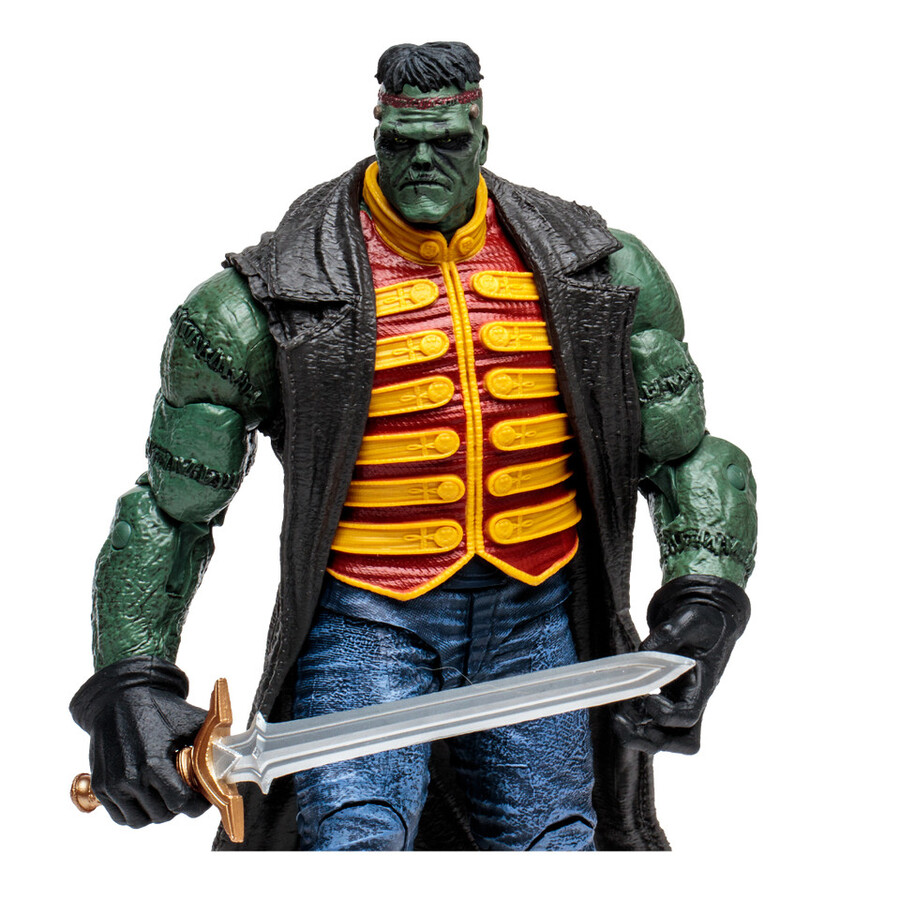frankenstein dc multiverse seven soldiers of victory mega figure