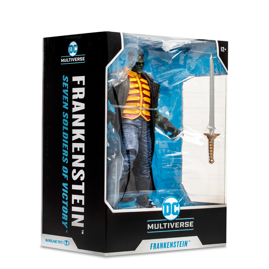 frankenstein dc multiverse seven soldiers of victory mega figure