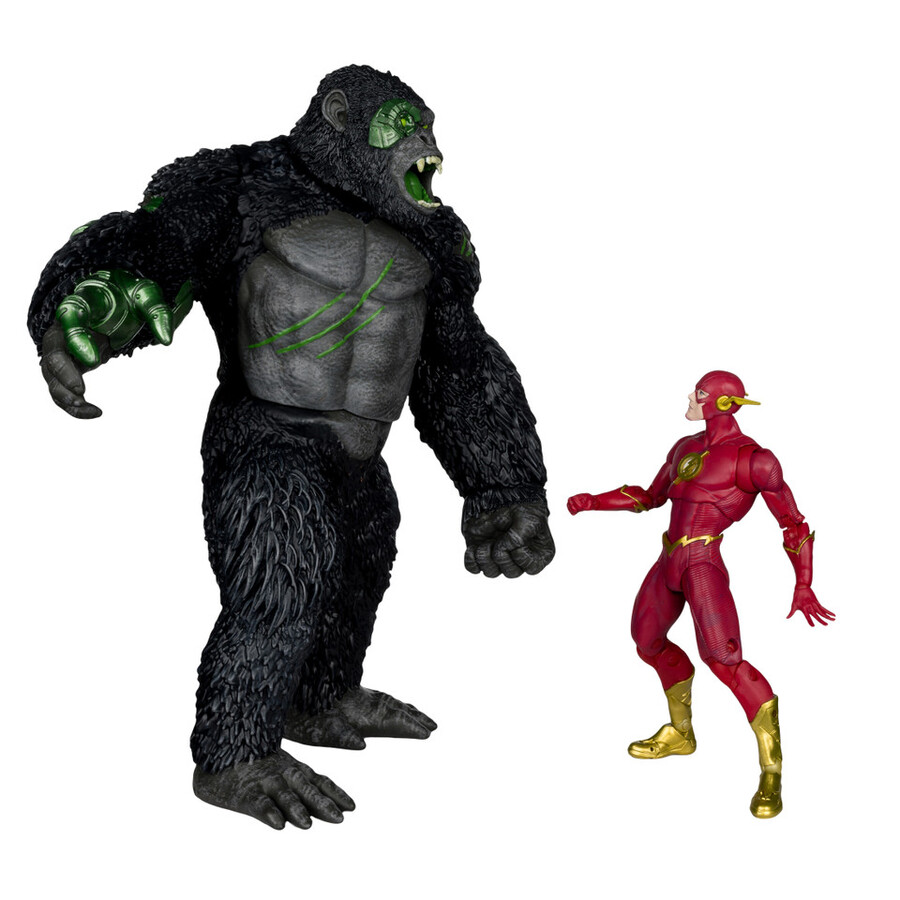titano vs the flash dc multiverse 2-pack 7 figure