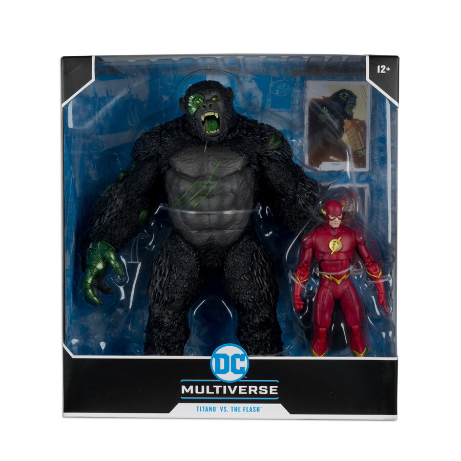 titano vs the flash dc multiverse 2-pack 7 figure