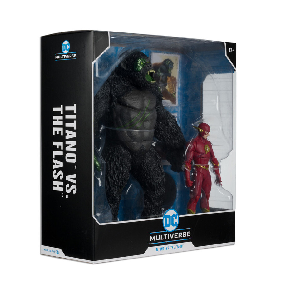 titano vs the flash dc multiverse 2-pack 7 figure