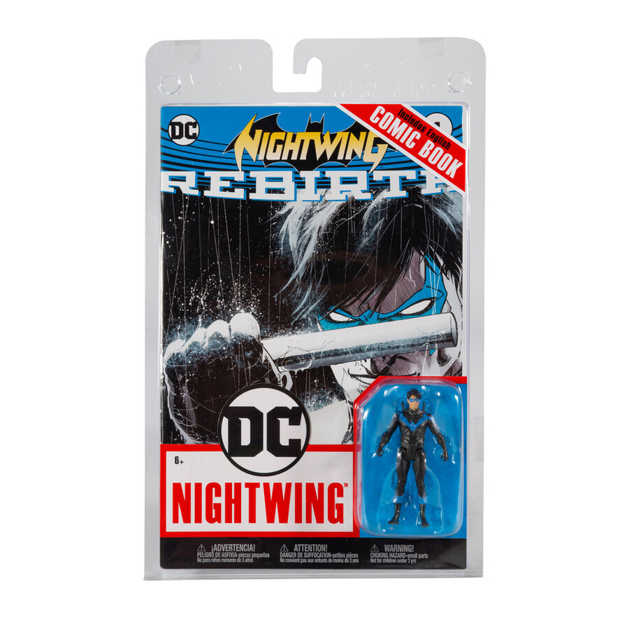 nightwing wdc rebirth comic dc page punchers 3 figure