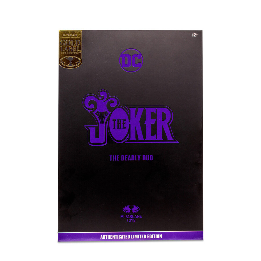 the joker the deadly duo gold label 7 figure mcfarlane toys store exclusive