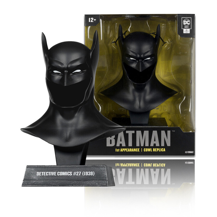batman detective comics 27 1st appearance 13 scale cowl replica