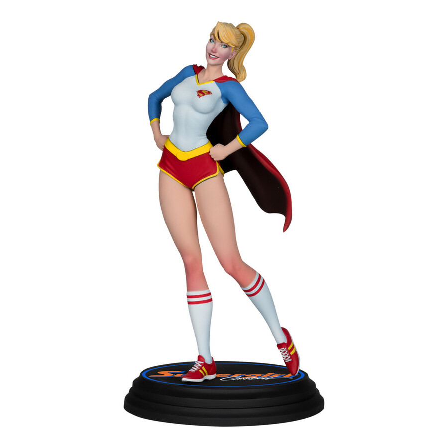 supergirl dc cover girls by j. scott campbell resin statue