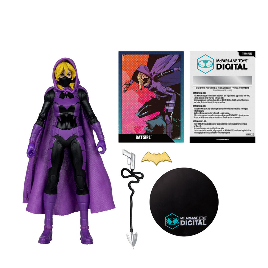 batgirl stephanie brown batman no mans land monarch dc countdown nightwing teen titans bundle 4 7 figures wmcfarlane toys digital collectibles