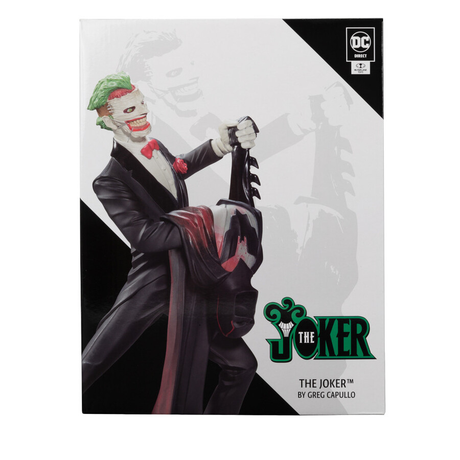 the joker batman by greg capullo dc designer series resin statue