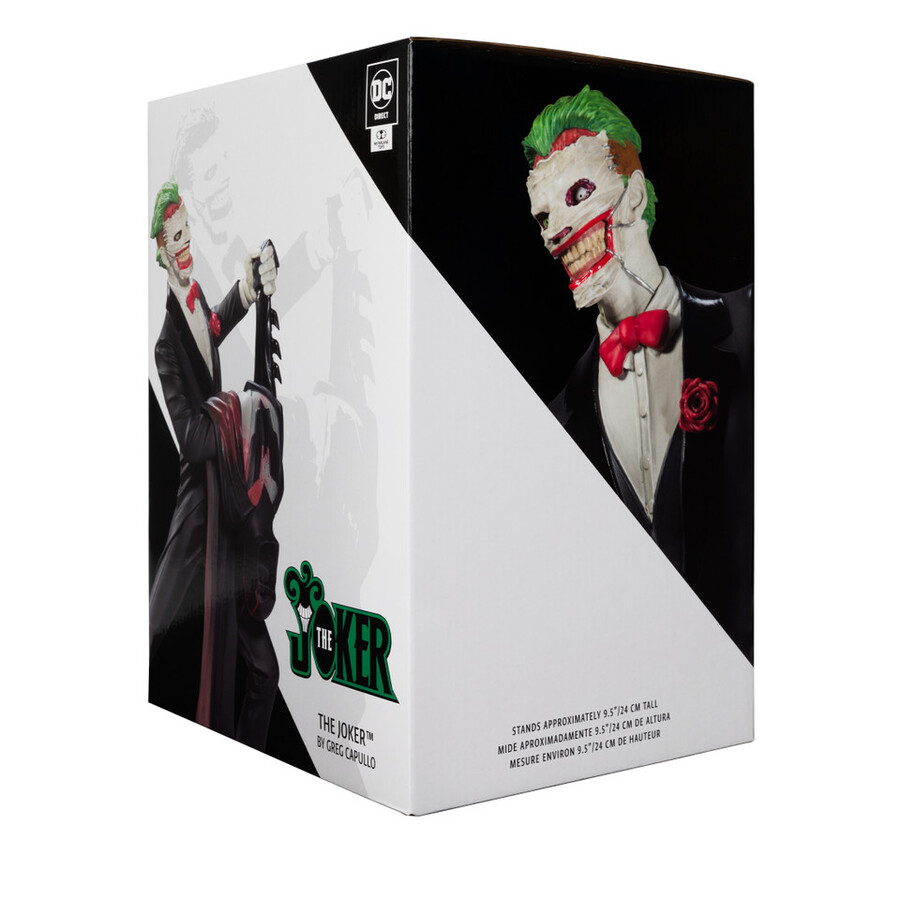 the joker batman by greg capullo dc designer series resin statue
