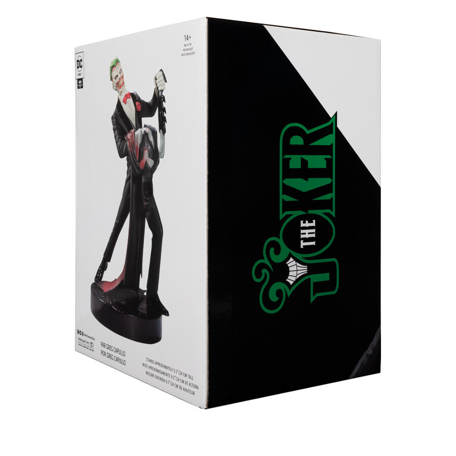 the joker batman by greg capullo dc designer series resin statue