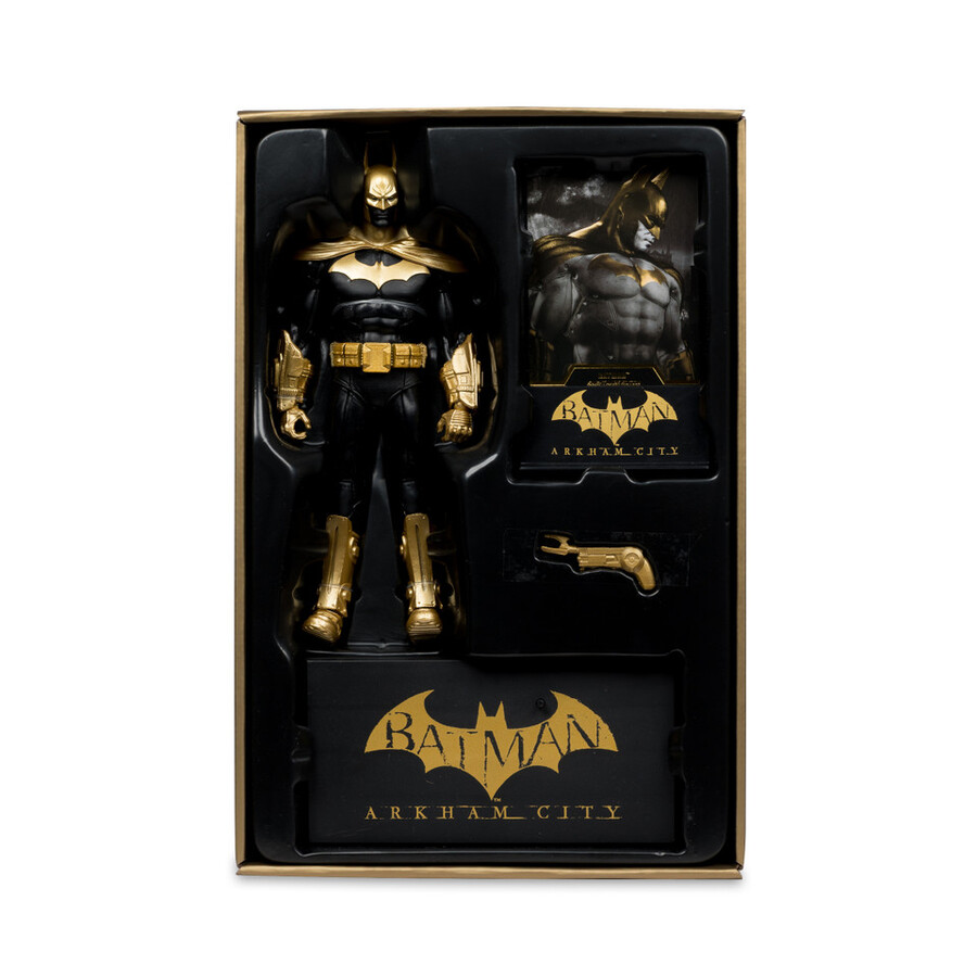 batman arkham city knightmare edition gold label 7 figure exclusive