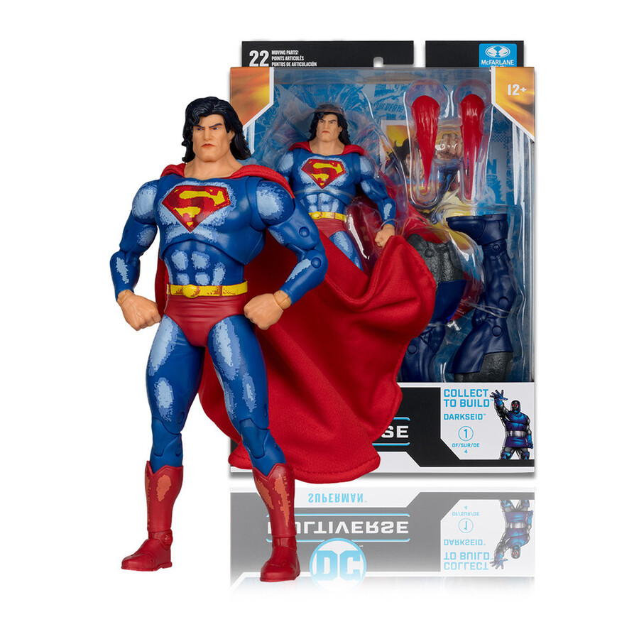 superman justice league task force 7 build-a-figure