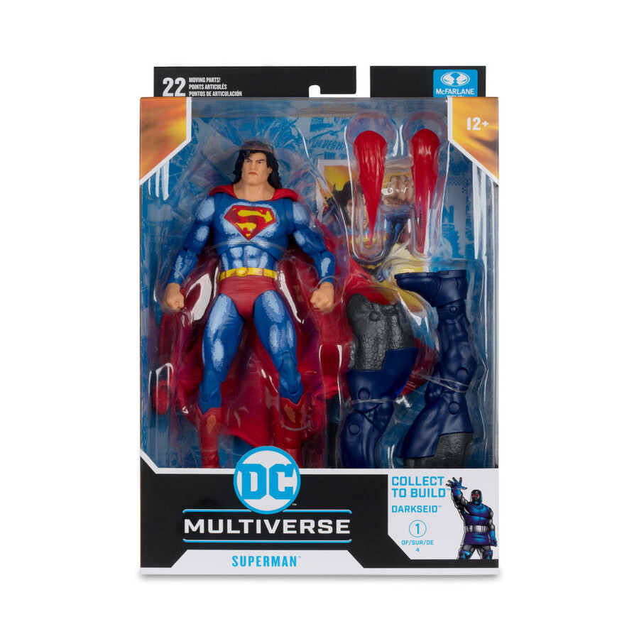 superman justice league task force 7 build-a-figure