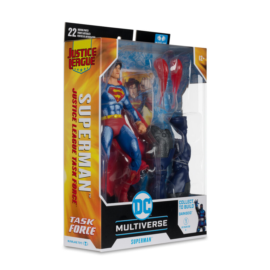 superman justice league task force 7 build-a-figure