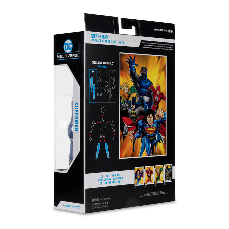 superman justice league task force 7 build-a-figure