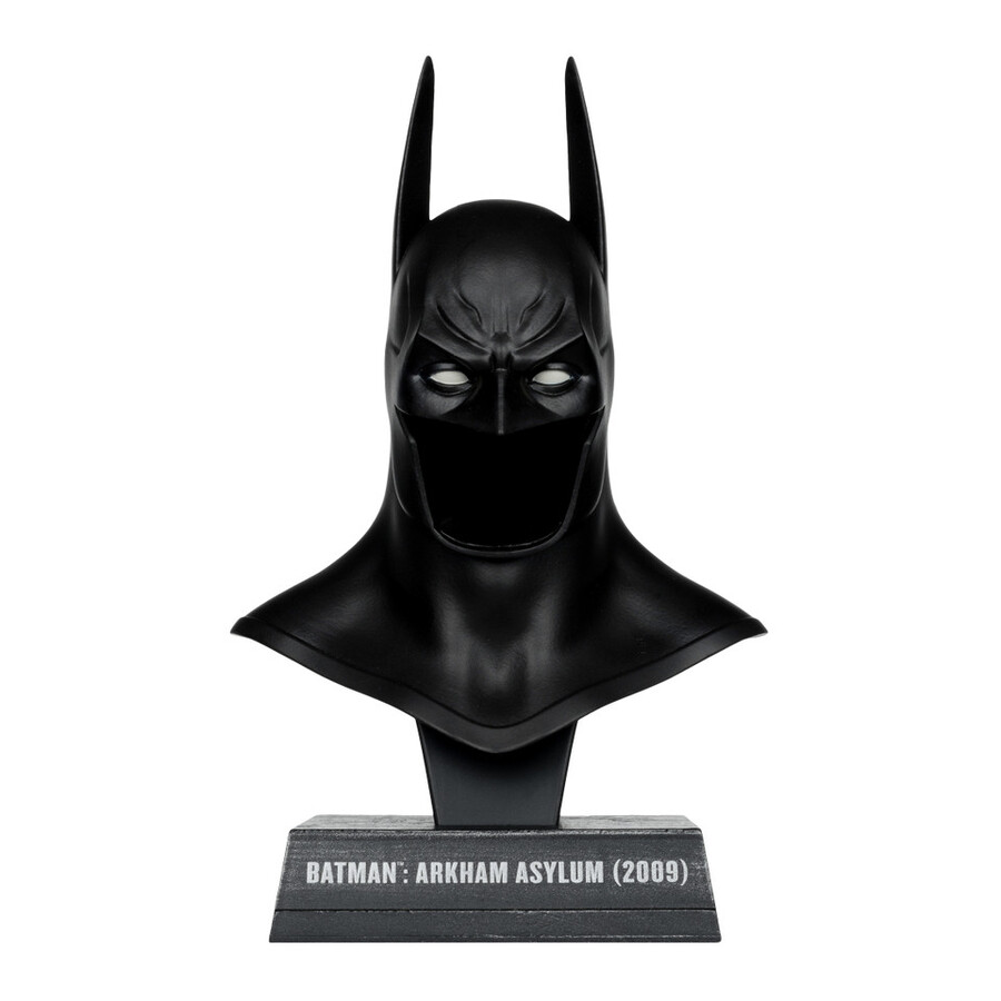 batman arkham asylum 13 scale cowl replica