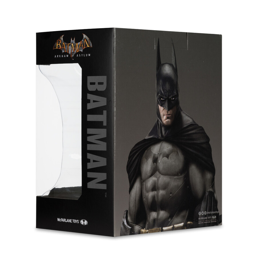 batman arkham asylum 13 scale cowl replica