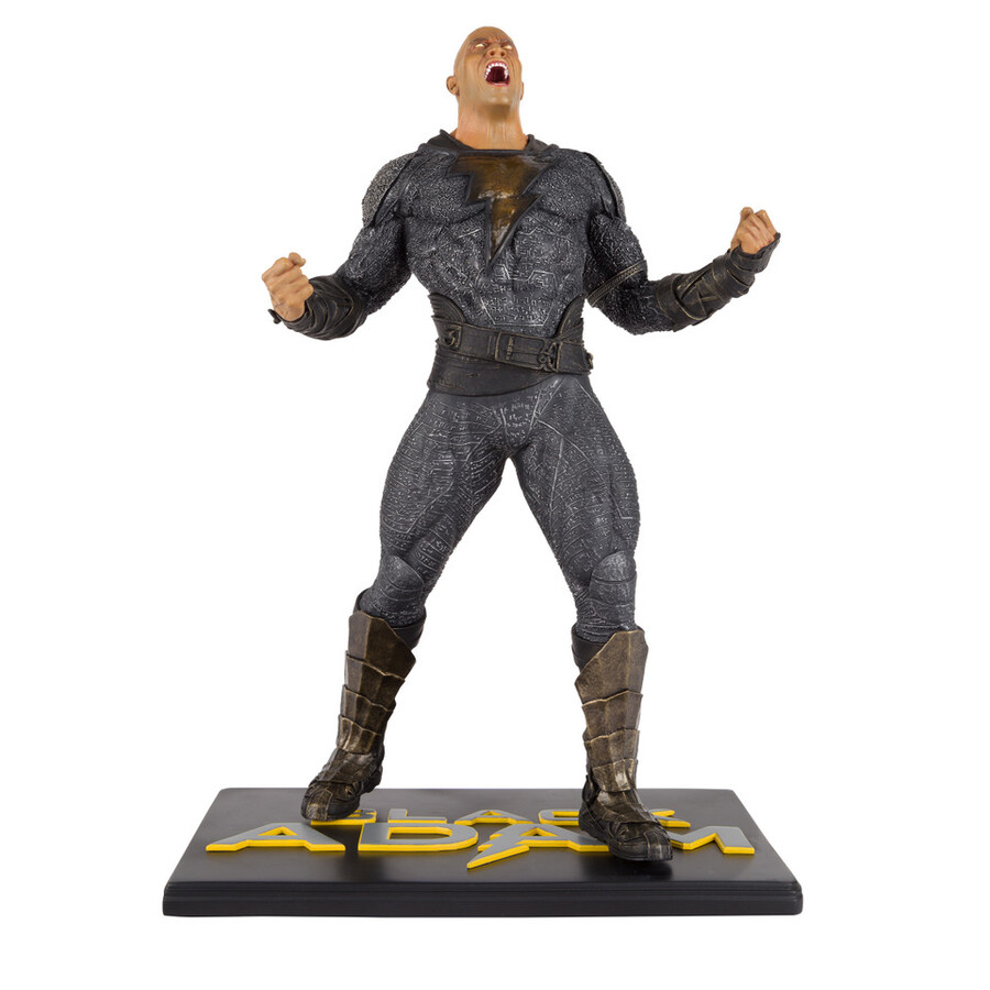 black adam 12 resin statue dc movie statues