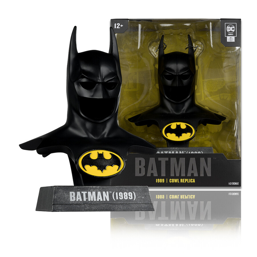 batman 1989 13 scale cowl replica