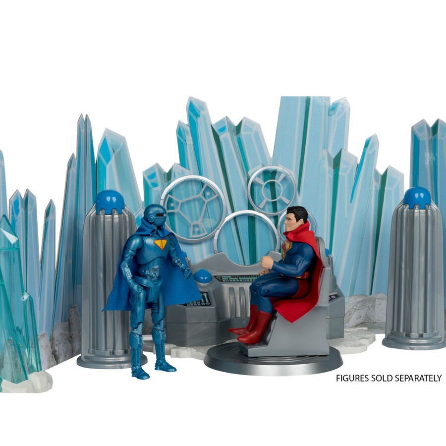 fortress of solitude superman movie playset
