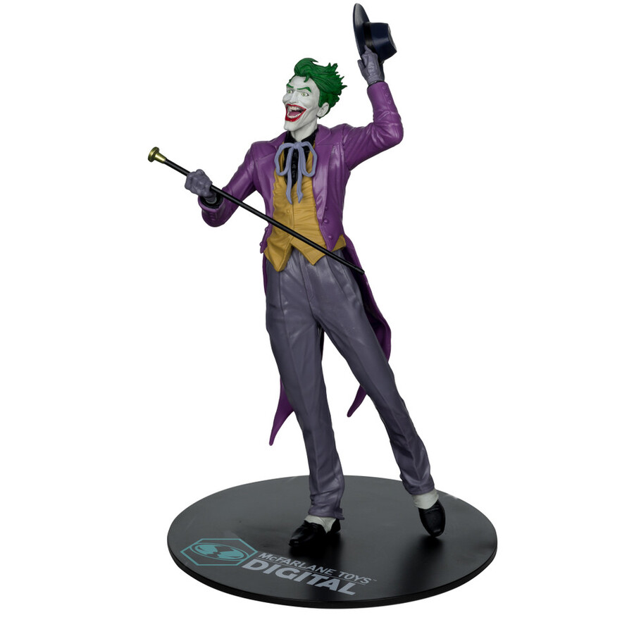 the joker by jason fabok the three jokers autograph edition 16 scale pvc statue wmcfarlane toys digital collectible