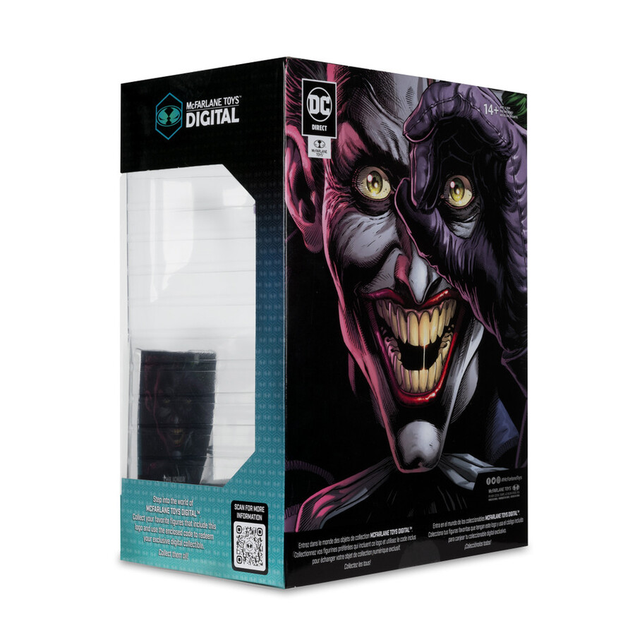 the joker by jason fabok the three jokers autograph edition 16 scale pvc statue wmcfarlane toys digital collectible