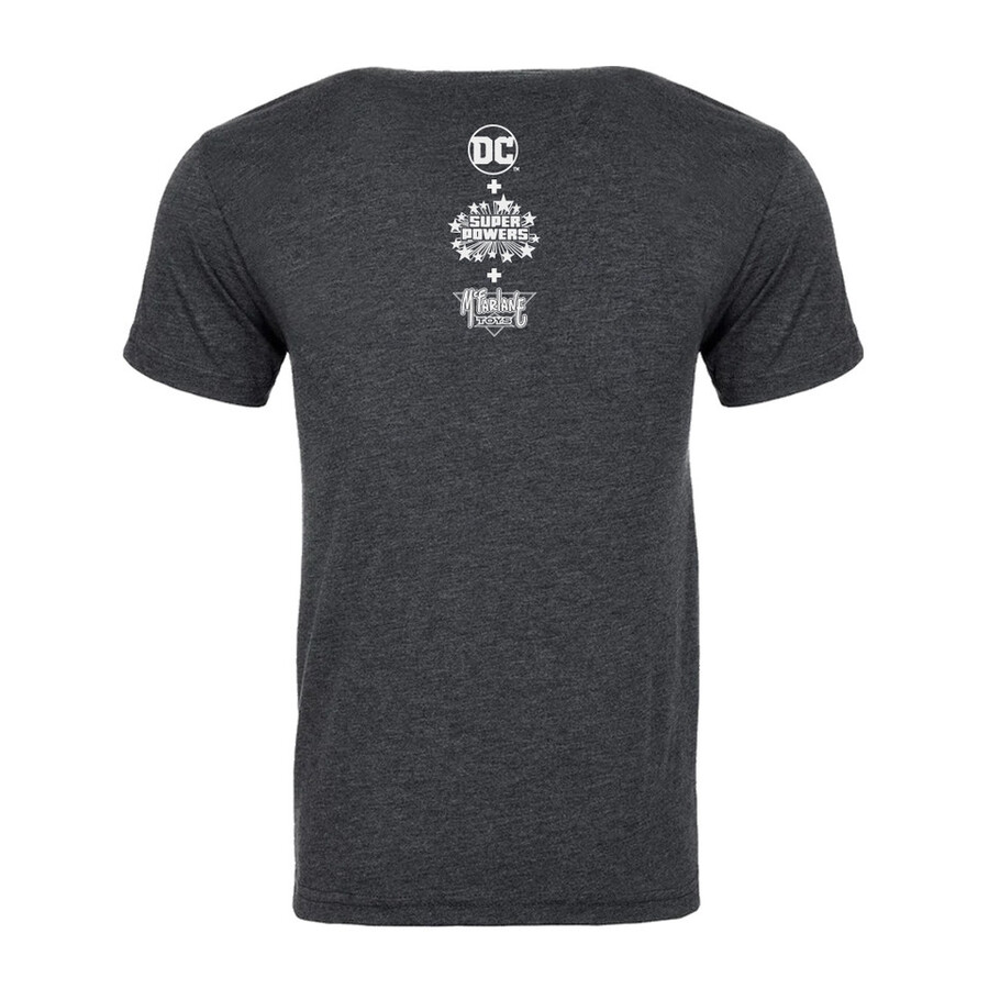 dc super powers trinity t-shirt vintage navy mts exclusive