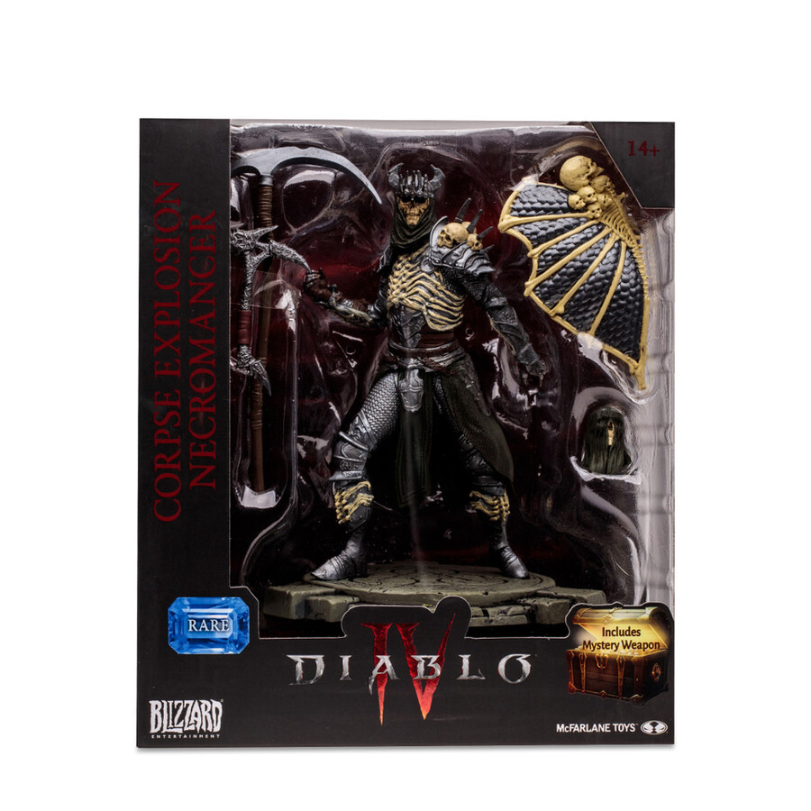 corpse explosion necromancer rare diablo iv 112 posed figure