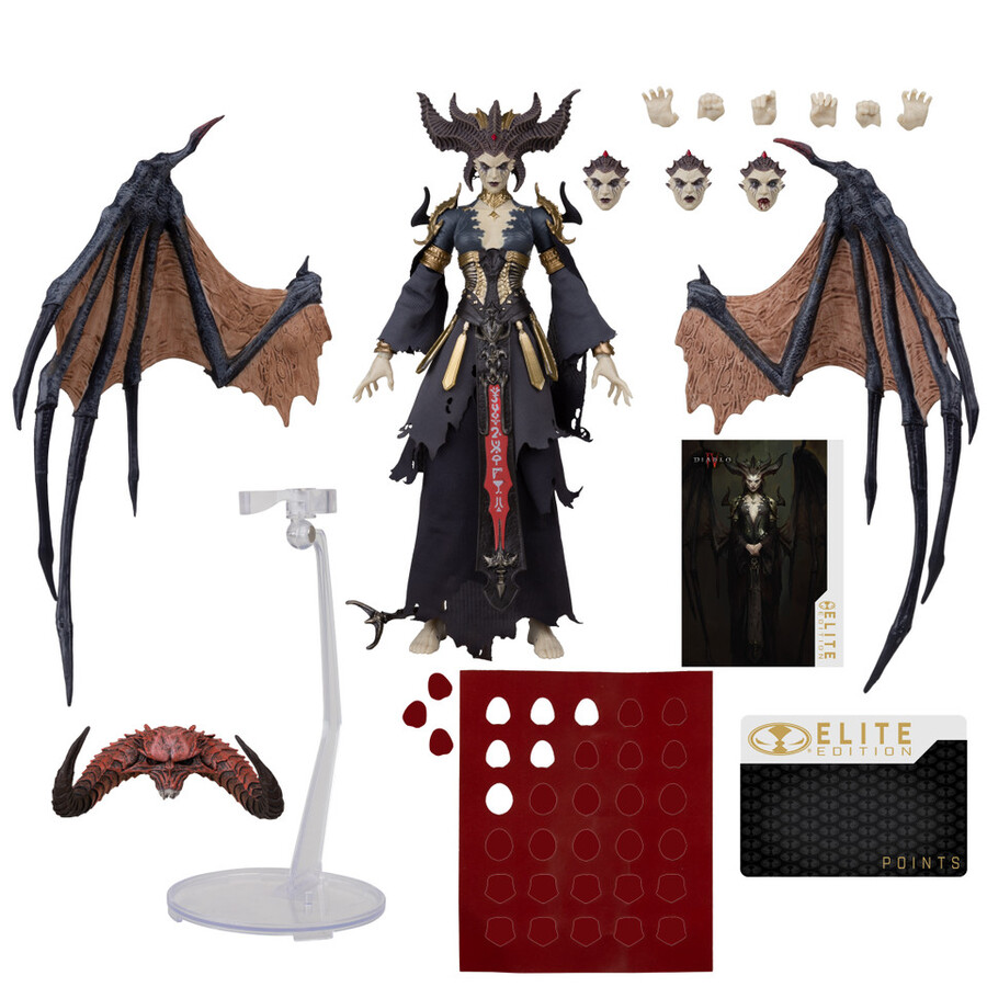 lilith diablo iv 7 figure mcfarlane elite edition 2