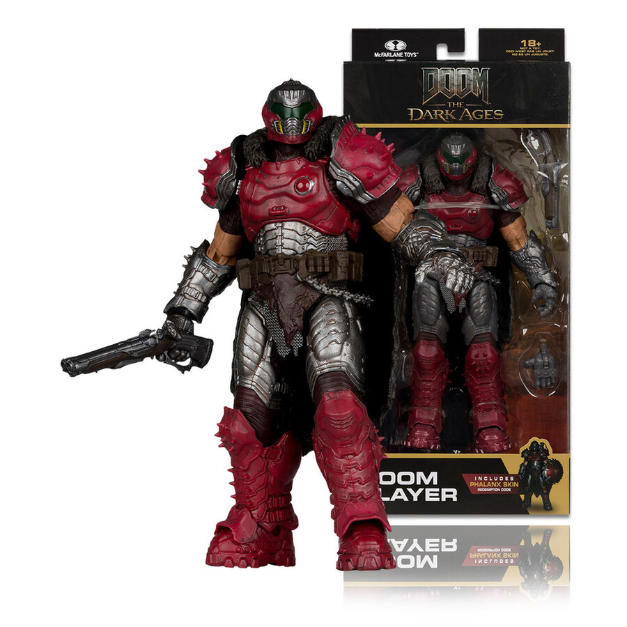 doom slayer wphalanx skin doom the dark ages 7 figure