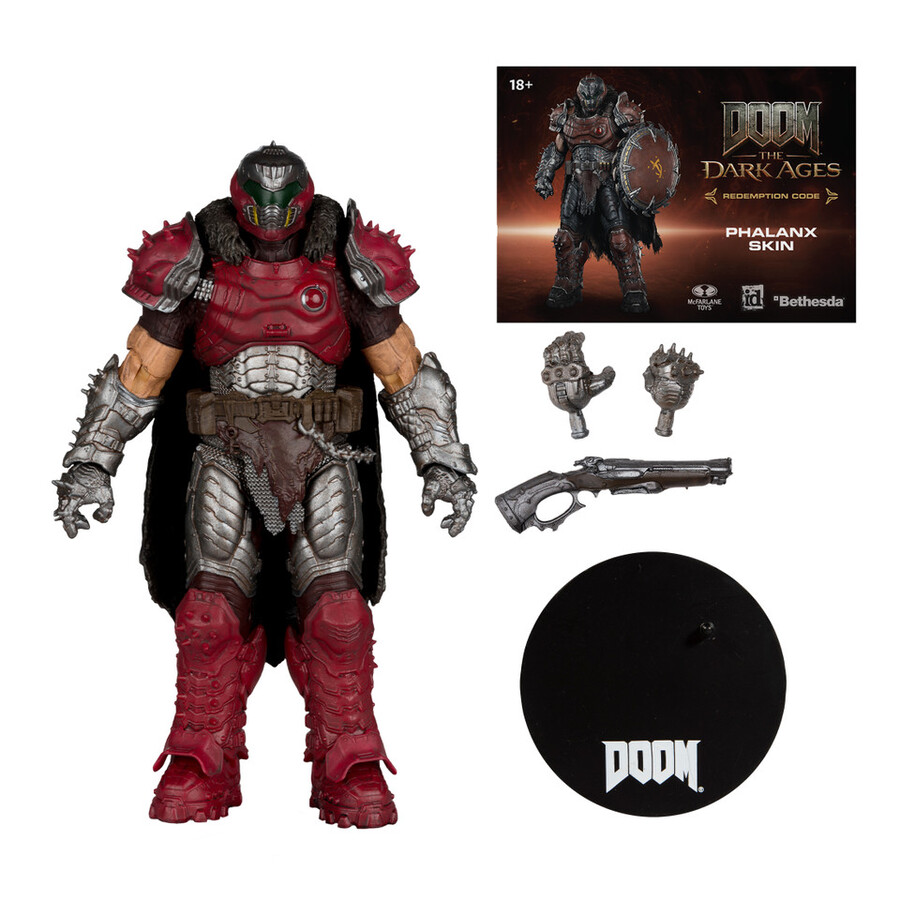 doom slayer wphalanx skin doom the dark ages 7 figure