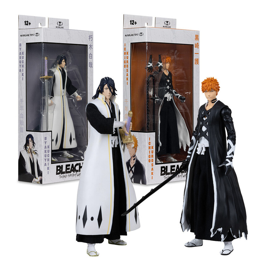 ichigo kurosaki fullbring bankai byakuya kuchiki bleach thousand-year blood war bundle 2 7 figures
